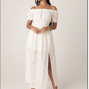 BILA 77 Fresco Dress in White NWT